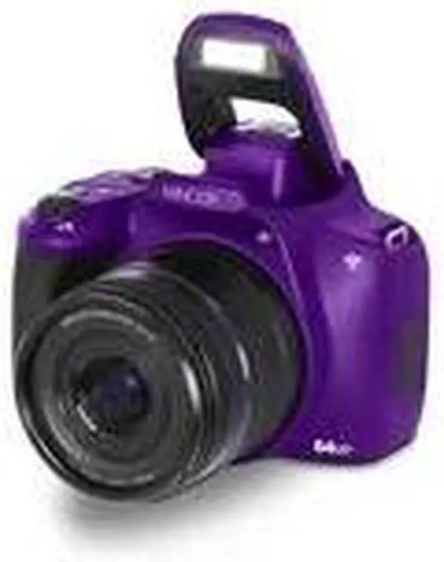 Alt view image 2 of 3 - Minolta 64 Mega Pixels Auto Focus Digital Camera with 10x Optical Zoom,4K Ultra HD Video and Macro Shooting, Purple