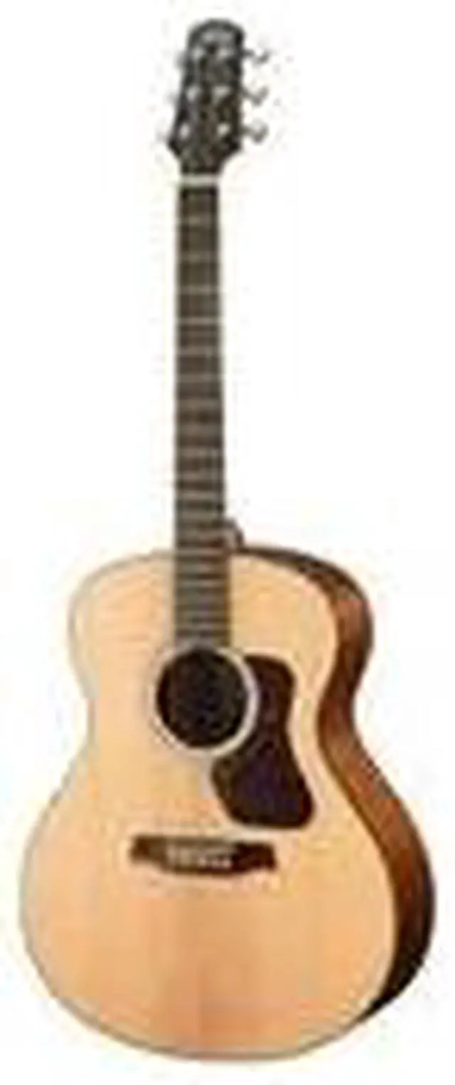 Alt view image 4 of 4 - Walden G550E Natura Solid Spruce Top Grand Auditorium Acoustic-Electric Guitar - Open Pore Satin Natural