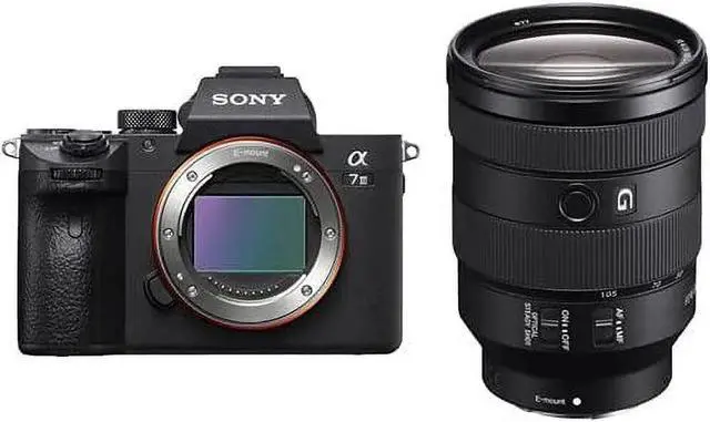 Alt view image 3 of 3 - Sony Alpha a7 III Full Frame Mirrorless Digital Camera (Body Only) ILCE7M3/B - Bundle Kit with Sony FE 24-105mm f/4 G OS