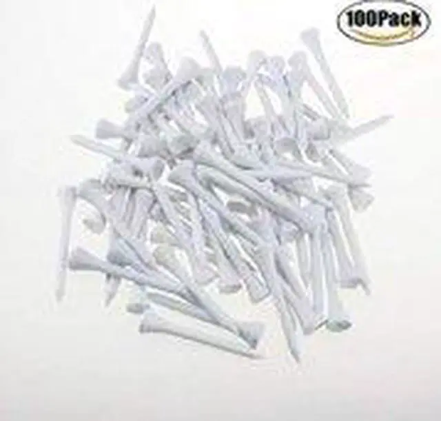 Alt view image 4 of 4 - Izzo Golf Wood Tees 2 1/8 White (100 count)