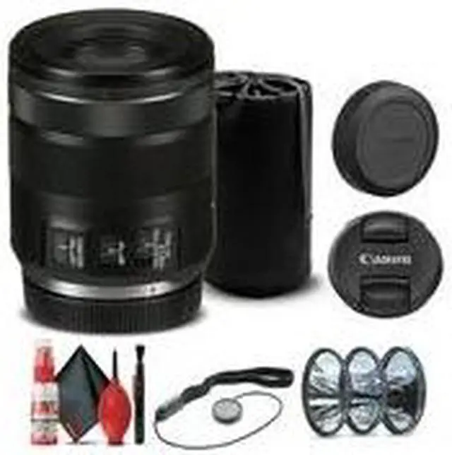 Alt view image 2 of 3 - Canon RF 85mm f/2 Macro IS STM Lens (4234C002) + Filter Kit + Lens Pouch Base Bundle