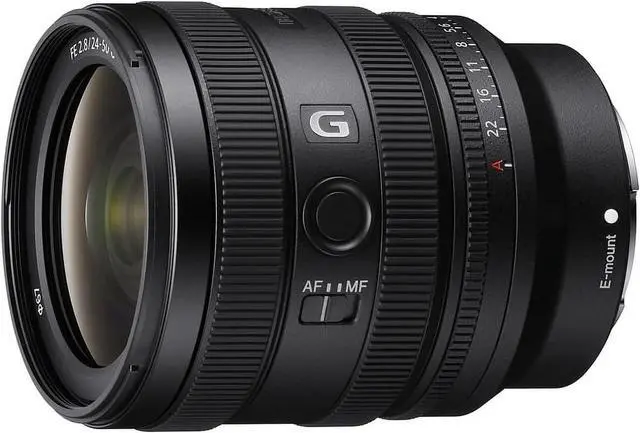 Alt view image 12 of 19 - Sony FE 24-50mm F2.8 G  Standard zoom lens for E-mount Cameras - Black (SEL2450G)