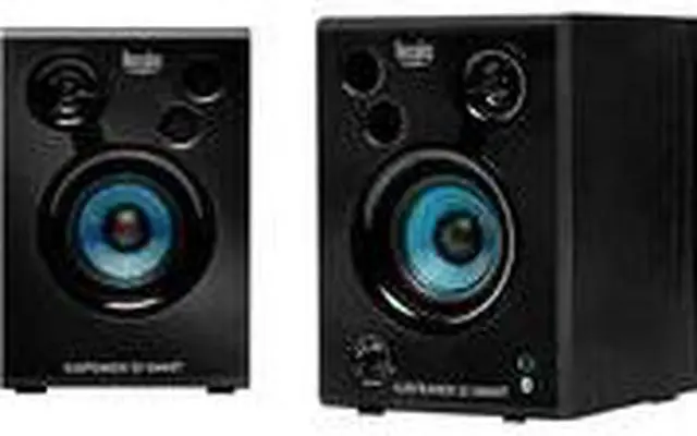 Alt view image 9 of 10 - Hercules AMS-DJSPEAKER-32-SMART DJSpeaker 32 Smart Speakers (Right and Left)
