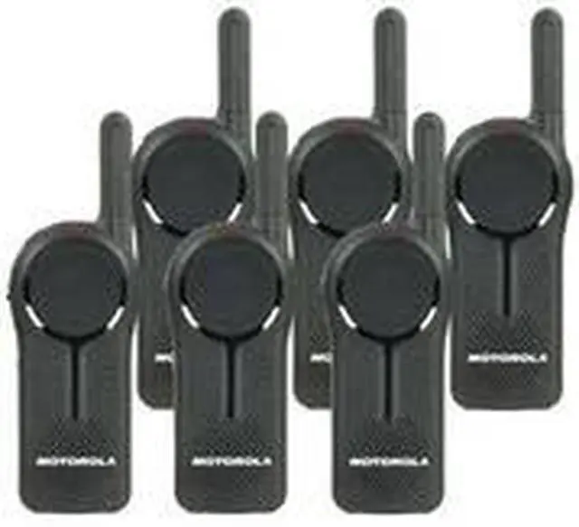 Alt view image 3 of 4 - 6 Pack of Motorola DLR1060 Walkie Talkie Radios by Motorola