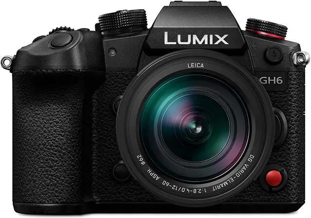 Alt view image 3 of 3 - Panasonic LUMIX GH6,Mirrorless Micro Four Thirds Camera w/ 12-60mm F2.8-4.0 Leica Lens (DC-GH6LK)