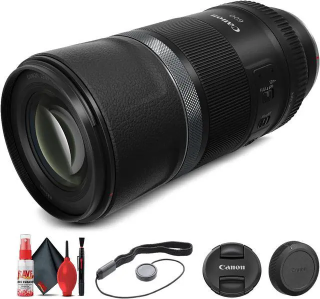Alt view image 3 of 3 - Canon RF 600mm f/11 IS STM Lens (3986C002) + Filter Kit + Cap Keeper Base Bundle