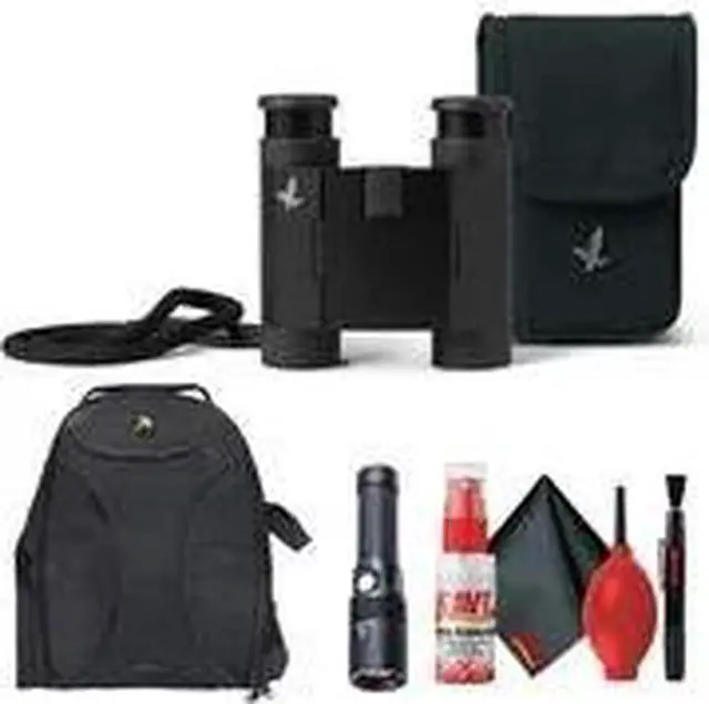 Alt view image 2 of 3 - Swarovski 7 x 21 CL Curio Compact Binoculars (46159) Accessory Bundle
