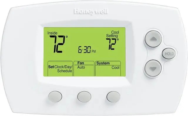 Alt view image 3 of 3 - Honeywell Home Low Volt Prog Tstat Heat/Cool,5-2Program TH6110D1021
