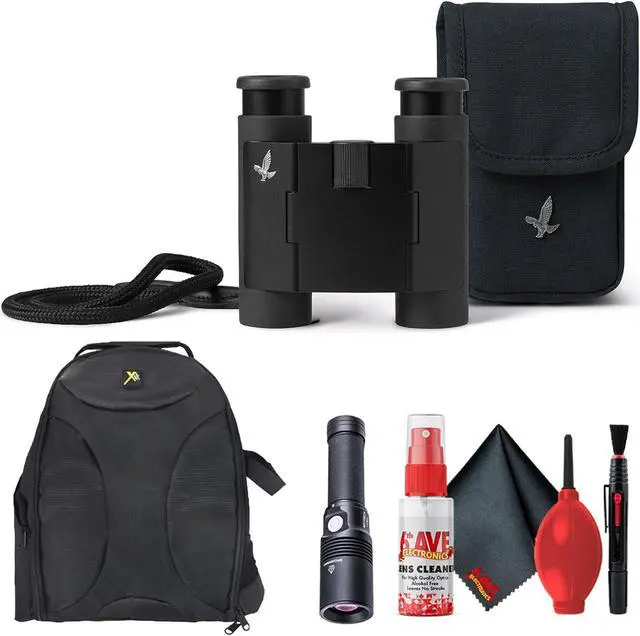 Alt view image 3 of 3 - Swarovski 7 x 21 CL Curio Compact Binoculars (46159) Accessory Bundle