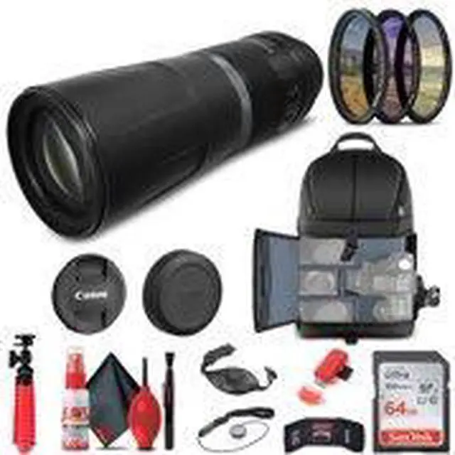 Alt view image 2 of 3 - Canon RF 800mm f/11 IS STM Lens (3987C002) + BackPack + 64GB Card + More