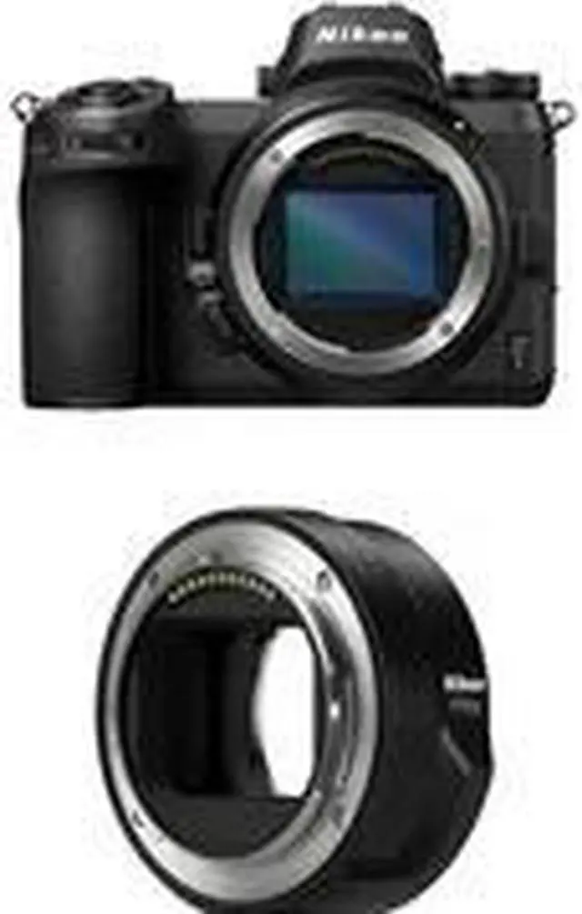 Alt view image 2 of 3 - Nikon Z7 Full-Frame Mirrorless Camera Body, with Nikon Mount Adapter FTZ II
