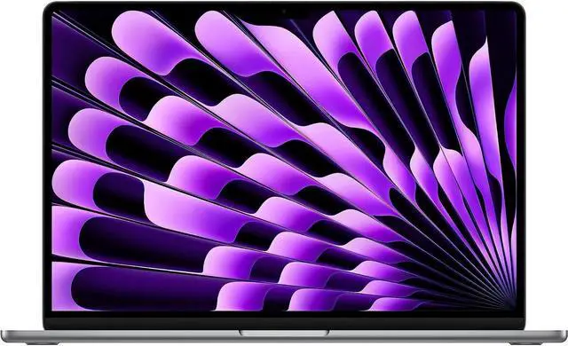 Alt view image 3 of 3 - Apple 2023 MacBook Air Laptop with M2 chip: 15.3-inch Liquid Retina Display, 8GB Unified Memory, 256GB SSD Storage, 1080p FaceTime HD Camera, Touch ID. Works with iPhone/iPad; Space Gray