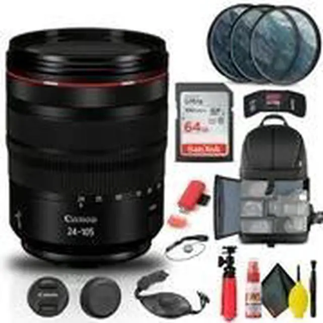 Alt view image 2 of 3 - Canon EF 24mm f/1.4L II USM Lens (2750B002) + Filter + BackPack + 64GB + More