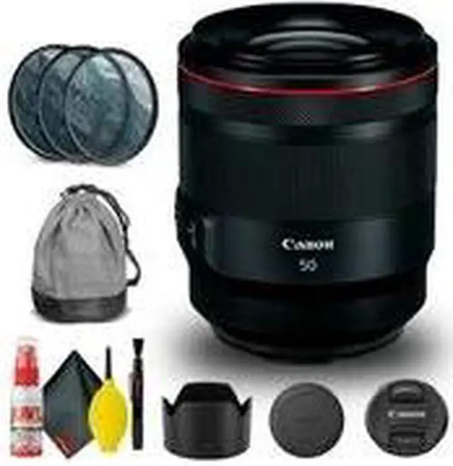 Alt view image 2 of 3 - Canon RF 50mm f/1.2L USM Lens (2959C002) + Filter Kit + Cap Keeper + More