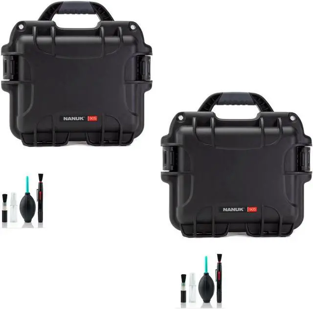 Alt view image 4 of 4 - Nanuk 905 Hard Utility Case (Black) (2 pack Kit)