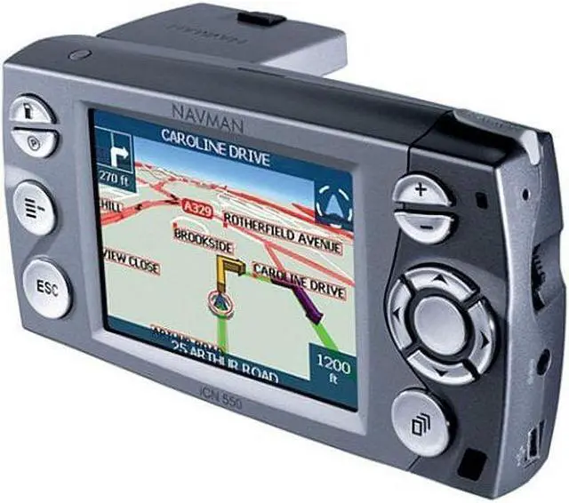 Alt view image 4 of 4 - Navman iCN 550 3.5-Inch Portable GPS Navigator