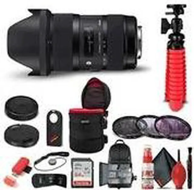 Alt view image 2 of 3 - Sigma 18-35mm f/1.8 DC HSM Art Lens for Nikon F (210-306) Bundle