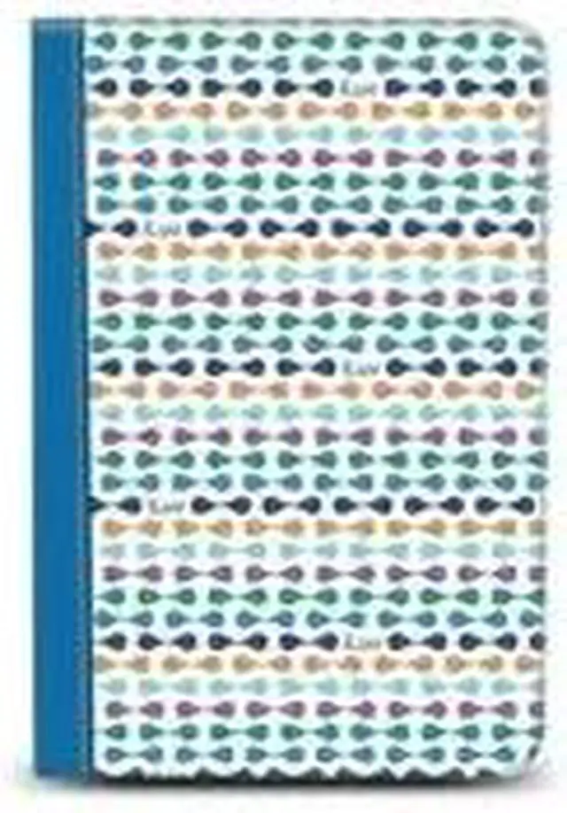 Alt view image 3 of 4 - ILUV Iak503Blu Kindle(R) Fire Festival Notebook Folio Case (Blue)