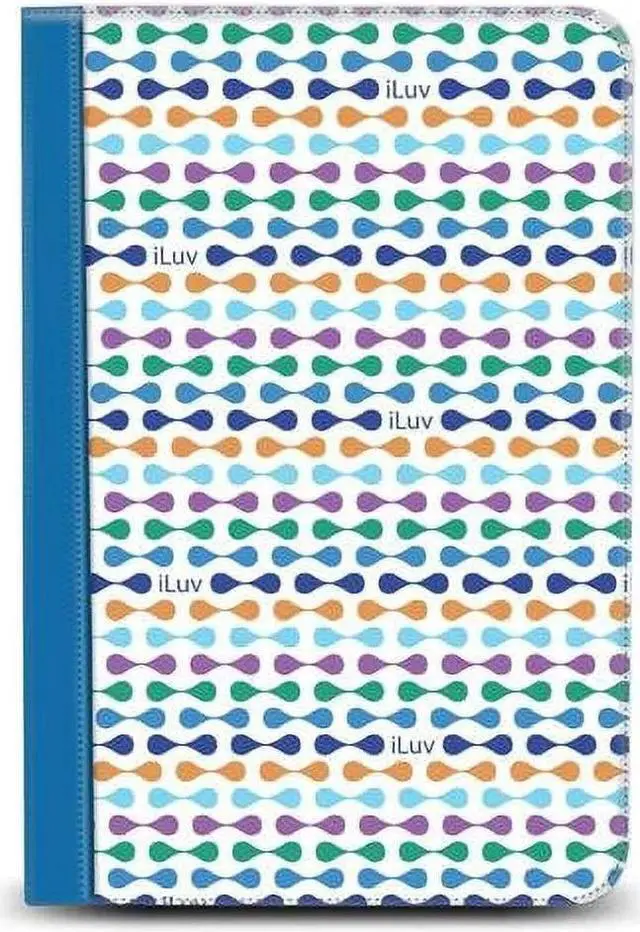 Alt view image 4 of 4 - ILUV Iak503Blu Kindle(R) Fire Festival Notebook Folio Case (Blue)