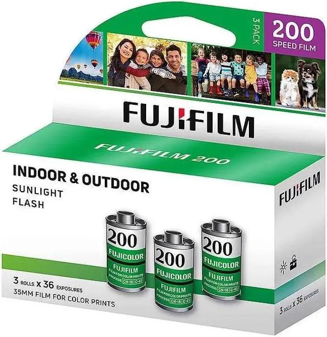 Alt view image 9 of 10 - Fujifilm Fujicolor 200 Color Negative Film 35mm 36 exposure 3-Pack #600018966
