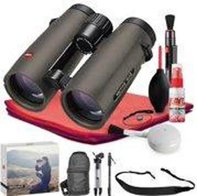 Alt view image 2 of 3 - Leica 10x42 Noctivid Binocular (Olive Green)  - Exclusive Outdoors Binoculars Kit