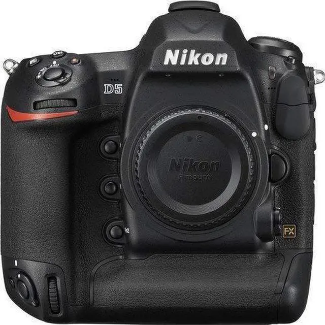 Alt view image 3 of 3 - Nikon D5 DSLR Camera (Body Only, Dual XQD Slots) Black
