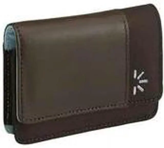 Alt view image 3 of 3 - Case Logic EDC-2BROWN Brown Ultra Compact Camera Case