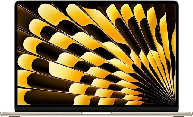 Alt view image 3 of 3 - Apple 2023 MacBook Air Laptop with M2 chip: 15.3-inch Liquid Retina Display, 8GB Unified Memory, 256GB SSD Storage, 1080p FaceTime HD Camera, Touch ID. Works with iPhone/iPad; Starlight