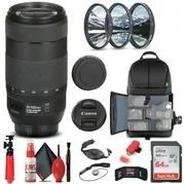 Alt view image 2 of 3 - Canon EF 70-300mm f/4-5.6 IS II USM Lens (0571C002) + Filter + BackPack + More