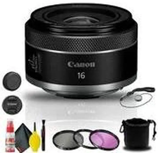 Alt view image 2 of 3 - Canon RF 16mm f/2.8 STM Lens (5051C002) + Filter Kit + Lens Pouch Base Bundle