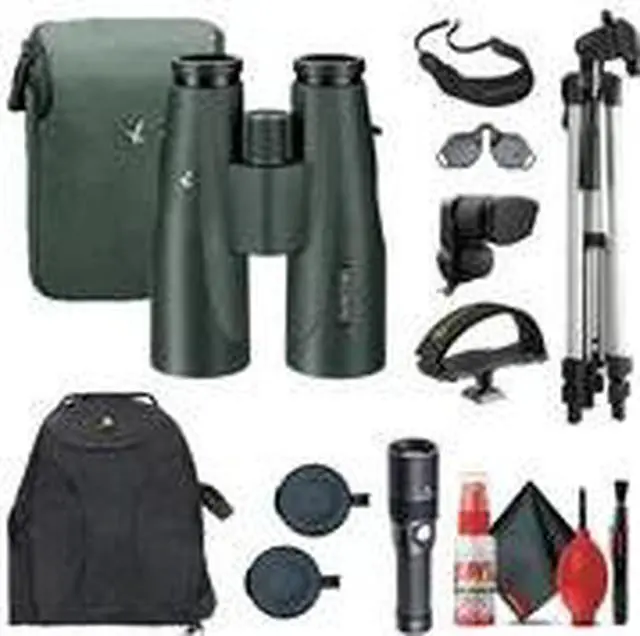Alt view image 4 of 4 - SWAROVSKI SLC 10X56 Binoculars with Accessories