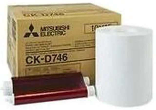 Alt view image 4 of 5 - Mitsubishi 4 x 6 Glossy Laminated Paper Roll and Inksheet For CP-D70DW; CP-D707DW Printers