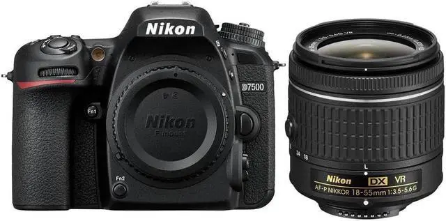 Alt view image 3 of 3 - Nikon D7500 DX-format Digital SLR Camera With Nikon 18-55 Lens (International Model)