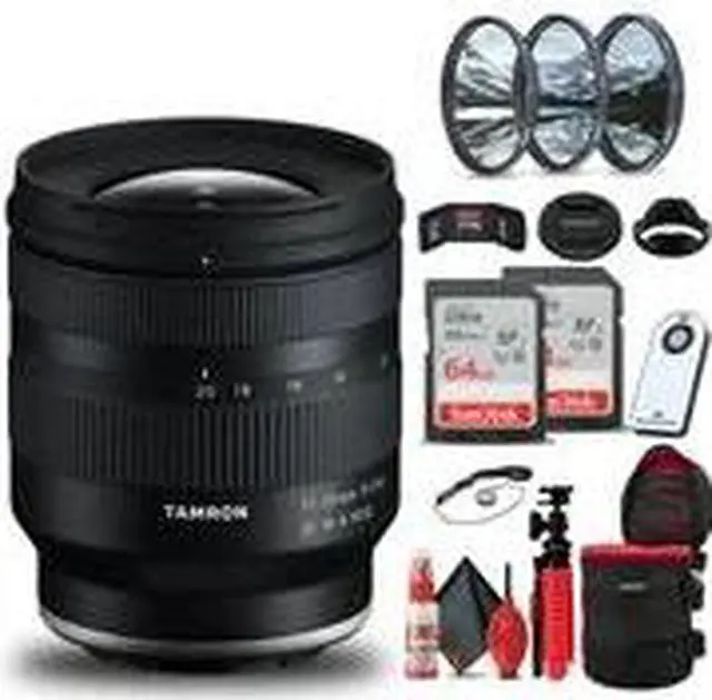 Alt view image 2 of 3 - Tamron 11-20mm f/2.8 Di III-A RXD Lens for Sony E + 128GB Accessory Bundle