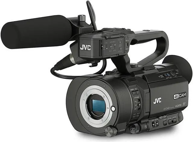 Alt view image 3 of 3 - JVC GY-LS300 4KCAM HAndheld S35mm Camcorder BODY - International Model