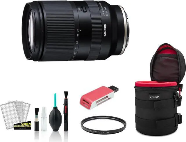 Tamron 28-200mm for Sony E f/2.8-5.6 Di III RXD Lens with UV