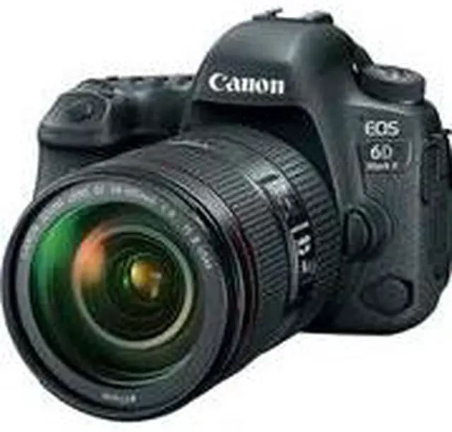 Alt view image 5 of 6 - Canon EOS 6D Mark II 26.2 Megapixel Digital SLR Camera with Lens - 24 mm - 105 mm - 3" Touchscreen LCD - 16:9 - 4.4x Optical Zoom - Digital (IS) - E-TTL II - 6240 x 4160 Image - 1920 x 1080 Video ...
