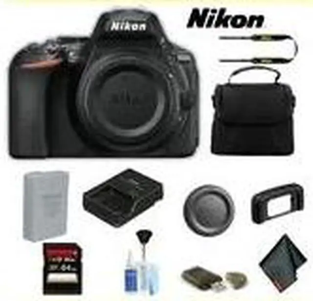 Alt view image 6 of 7 - Nikon D5600 DSLR Camera Starter Bundle - (Intl Model)