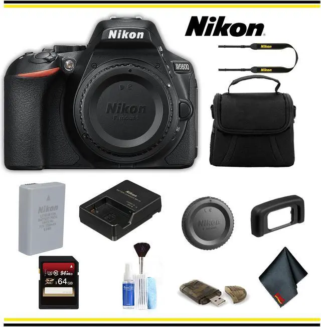 Alt view image 7 of 7 - Nikon D5600 DSLR Camera Starter Bundle - (Intl Model)
