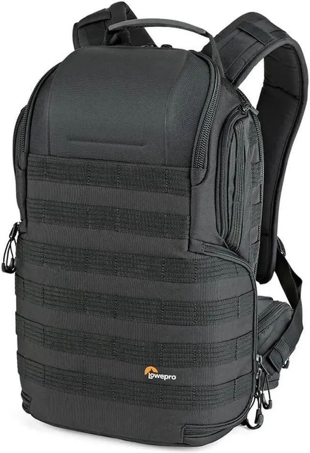 Alt view image 10 of 17 - Lowepro ProTactic BP 350 AW II 16L Green Line Camera and Laptop Backpack, Black