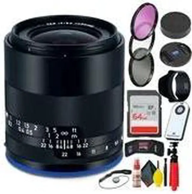 Zeiss Loxia 21mm f/2.8 Lens for Sony E Mount + 64 GB SD Card