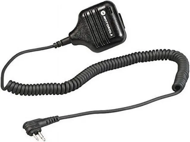 Alt view image 9 of 9 - MOTOROLA HKLN4606A Speaker Microphone,Push-to-Talk Button