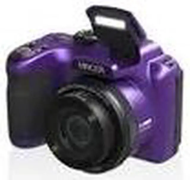 Alt view image 2 of 9 - Minolta 20 Mega Pixels 26x Optical Zoom Digital Camera with 1080p FHD Video, Purple