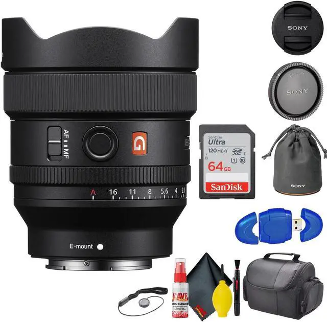 Alt view image 3 of 3 - Sony FE 14mm f/1.8 GM Lens (Bundle) + Accessories