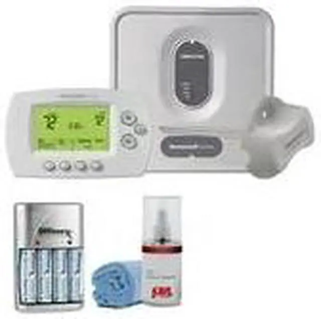 Alt view image 4 of 4 - Honeywell Programmable Redlink Enabled Wireless Focuspro Thermostat Kit with 4 AA Batteries
