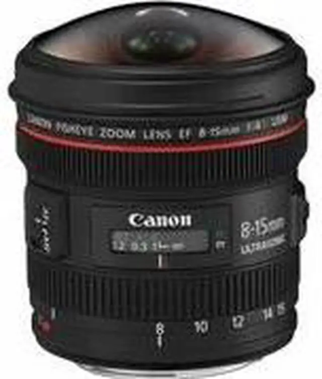 Alt view image 4 of 4 - Canon EF 8-15mm f/4L Fisheye USM Lens (International Model) No Warranty