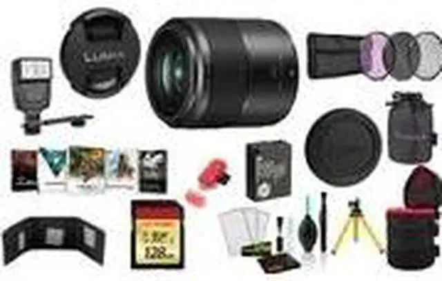 Alt view image 4 of 4 - Panasonic Lumix G Macro 30mm f/2.8 ASPH. MEGA O.I.S. Lens with 128GB Memory Card and More (International Model)