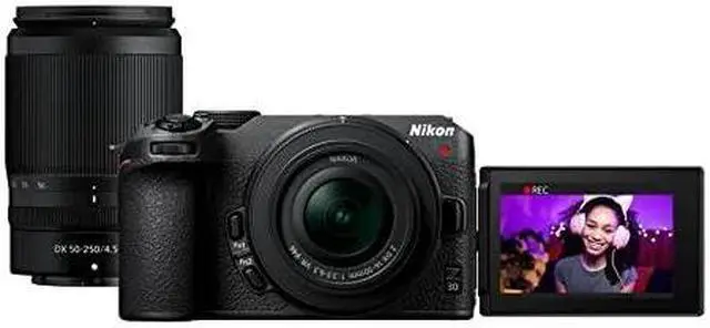 Alt view image 16 of 16 - Nikon Z 30 w/NIKKOR Z DX 16-50mm f/3.5-6.3 VR & NIKKOR Z DX 50-250mm f/4.5-6.3 VR Kit