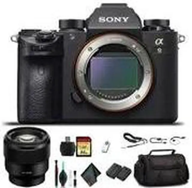 Alt view image 6 of 7 - Sony Alpha a9 Mirrorless Camera ILCE9/B With Sony FE 24-70mm Lens, Soft Bag, Additional Battery, 64GB Memory Card, Card Reader , Plus Essential Accessories