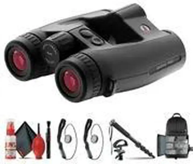 Alt view image 2 of 3 - Leica 10x32 Geovid Pro Rangefinder Binoculars (40810) + Tripod Adapter + BackPack + More